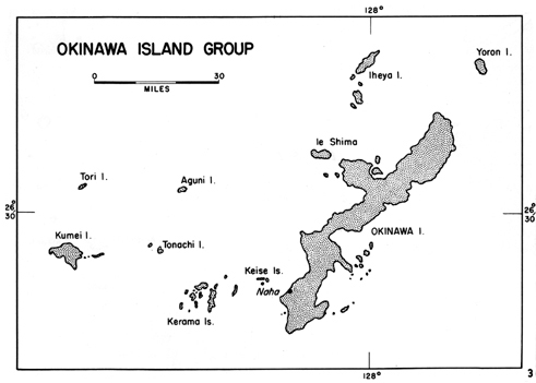 Battle of Okinawa: The Okinawa Island Group. 
