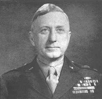 Major General Paul J Mueller, commander of the American attack on Angaur
