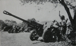 76mm M1942 (ZiS 3) firing into East Prussia, 1944 