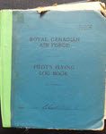 Cover of RCAF Pilot's Flying Log Book 